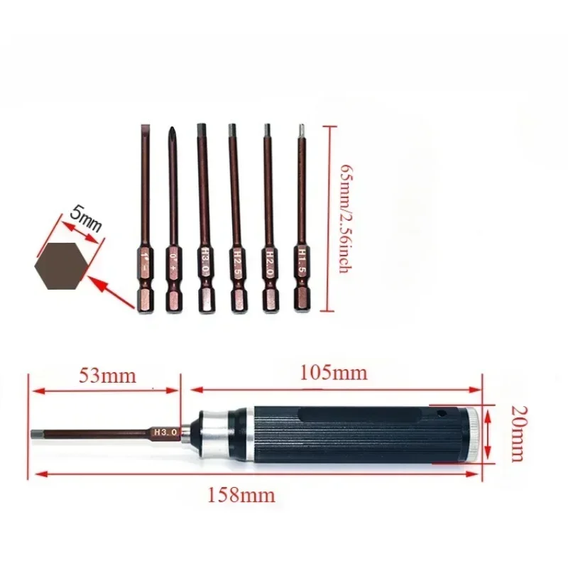 6 in 1 Screwdrivers Repair Too - Fpv Drone Tool Kit avaliação e preço